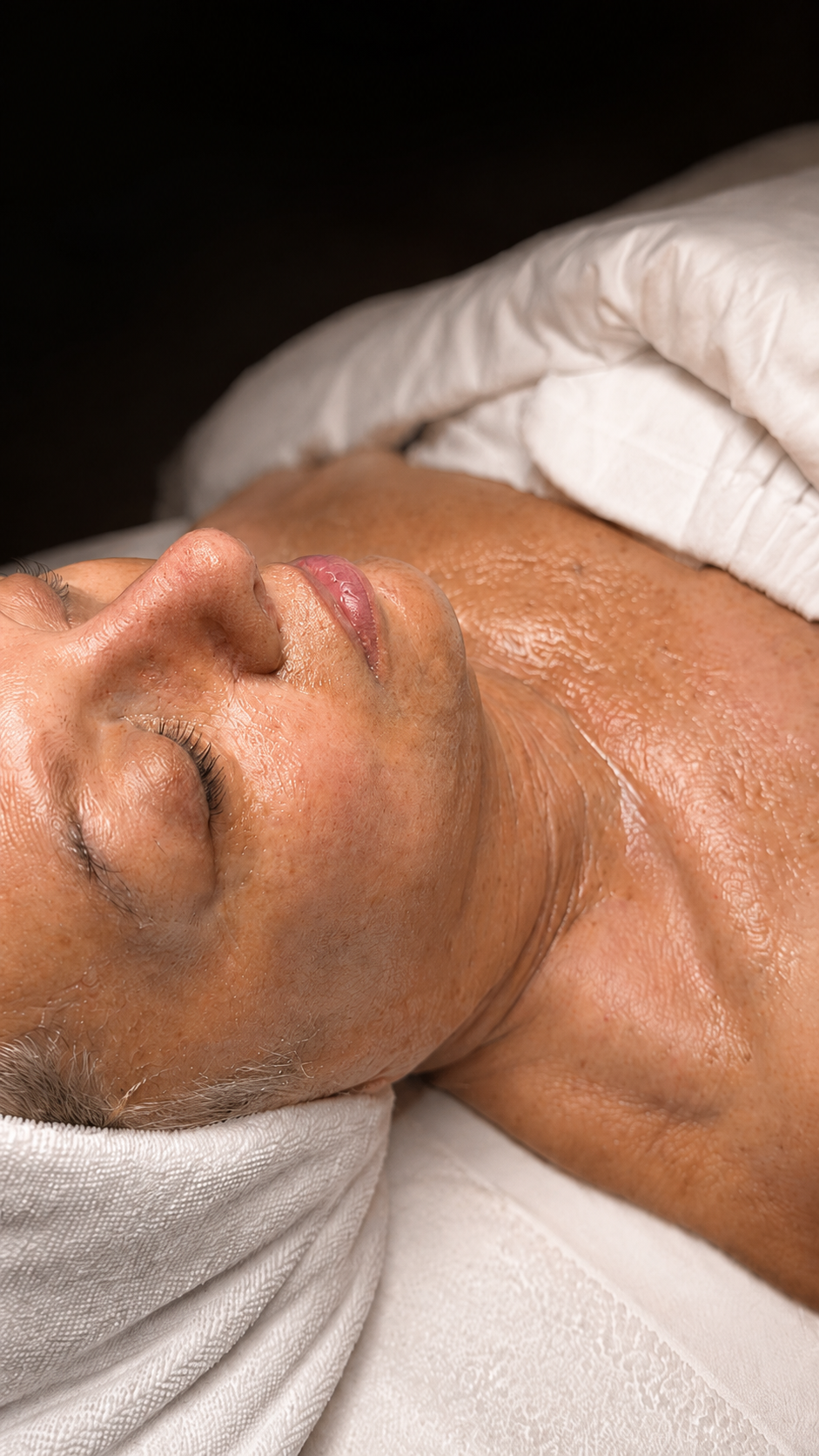 Firming peptide facial glow treatment at CYNNSBEAUTY